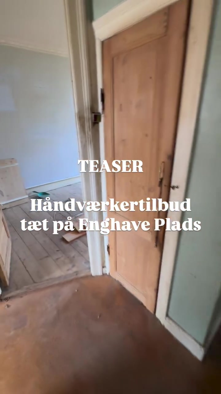 3-værelses bolig – Vesterbro