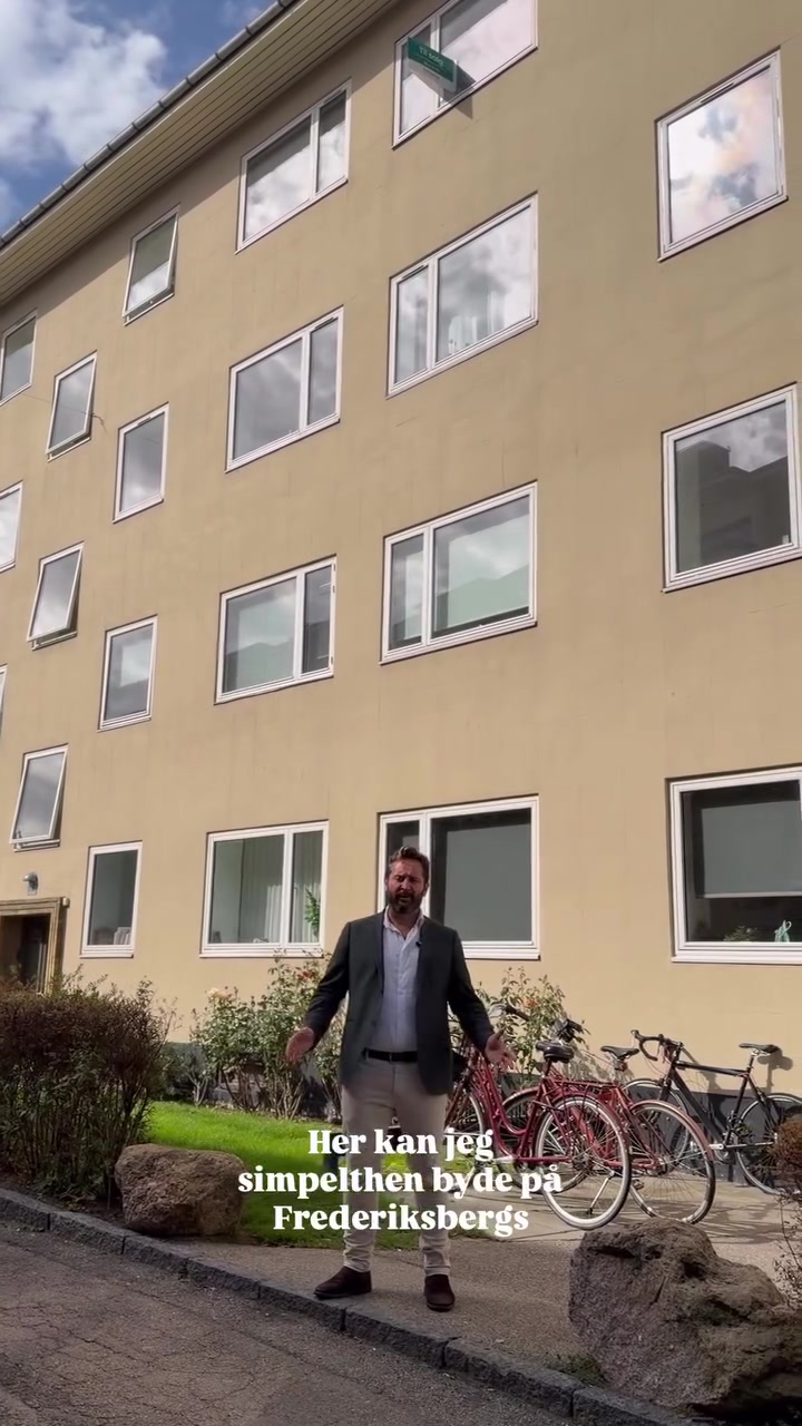3-værelses bolig, 65 m² – Frederiksberg