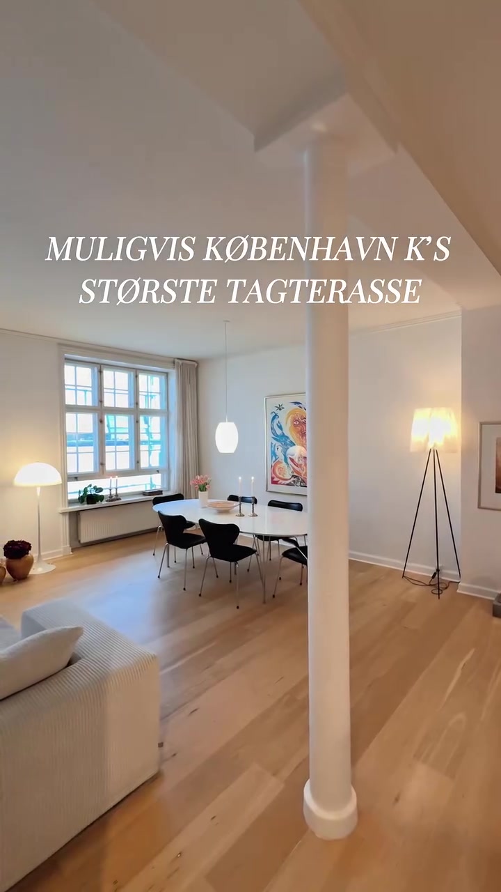 3-værelses bolig, 104 m² – Indre By