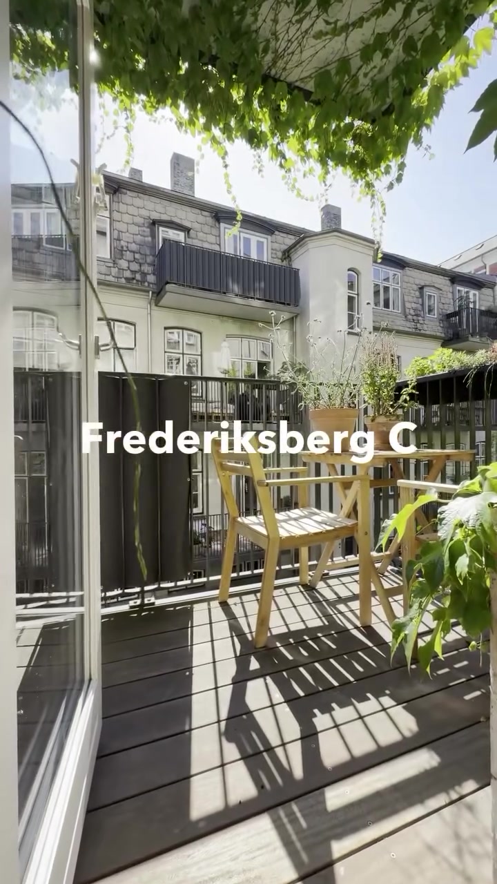 2-værelses bolig – Frederiksberg C