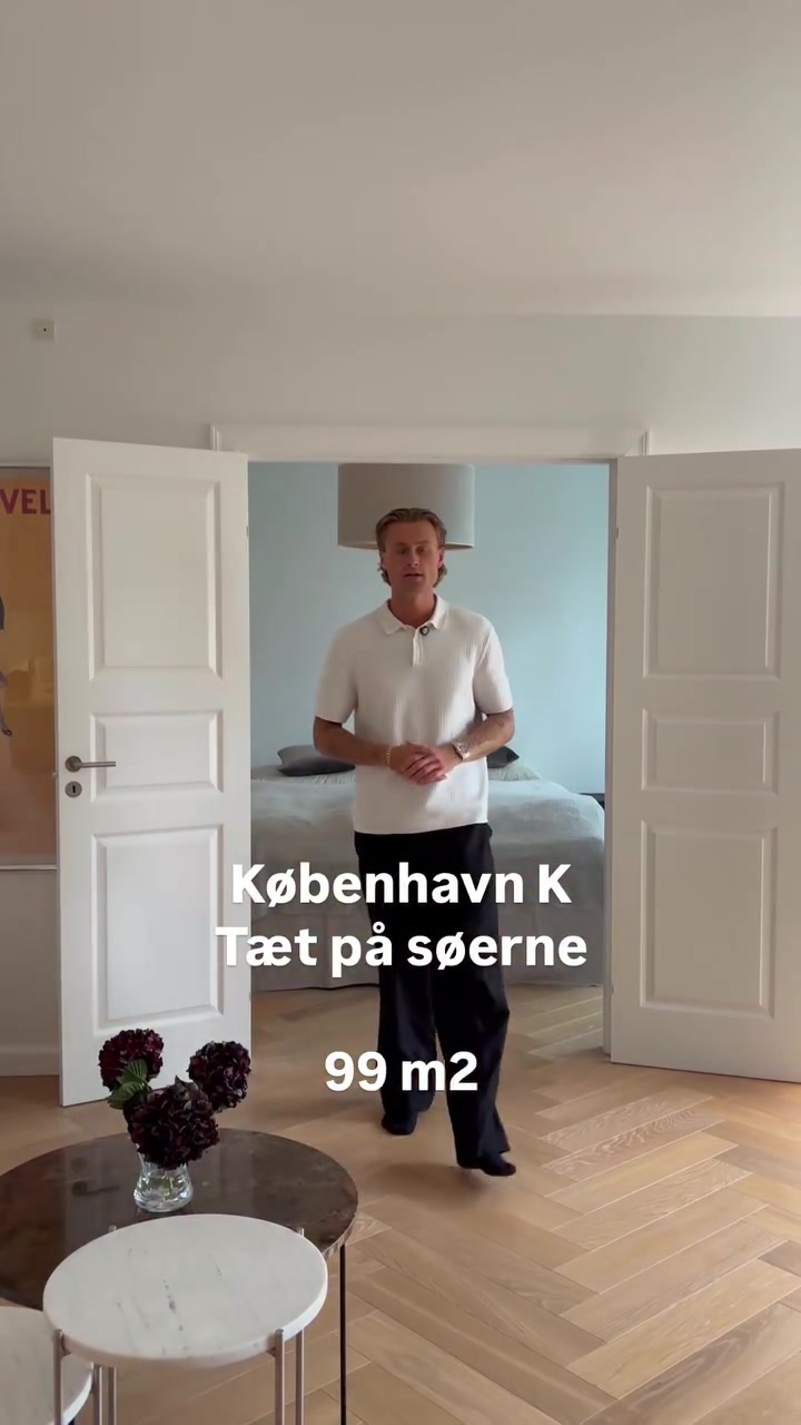 3-værelses bolig, 99 m² – Indre By