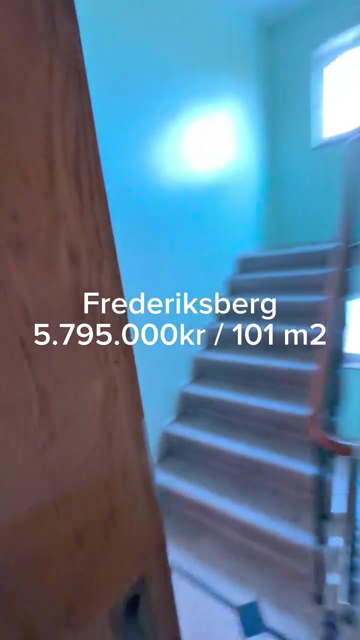 3-værelses bolig, 101 m² – Frederiksberg