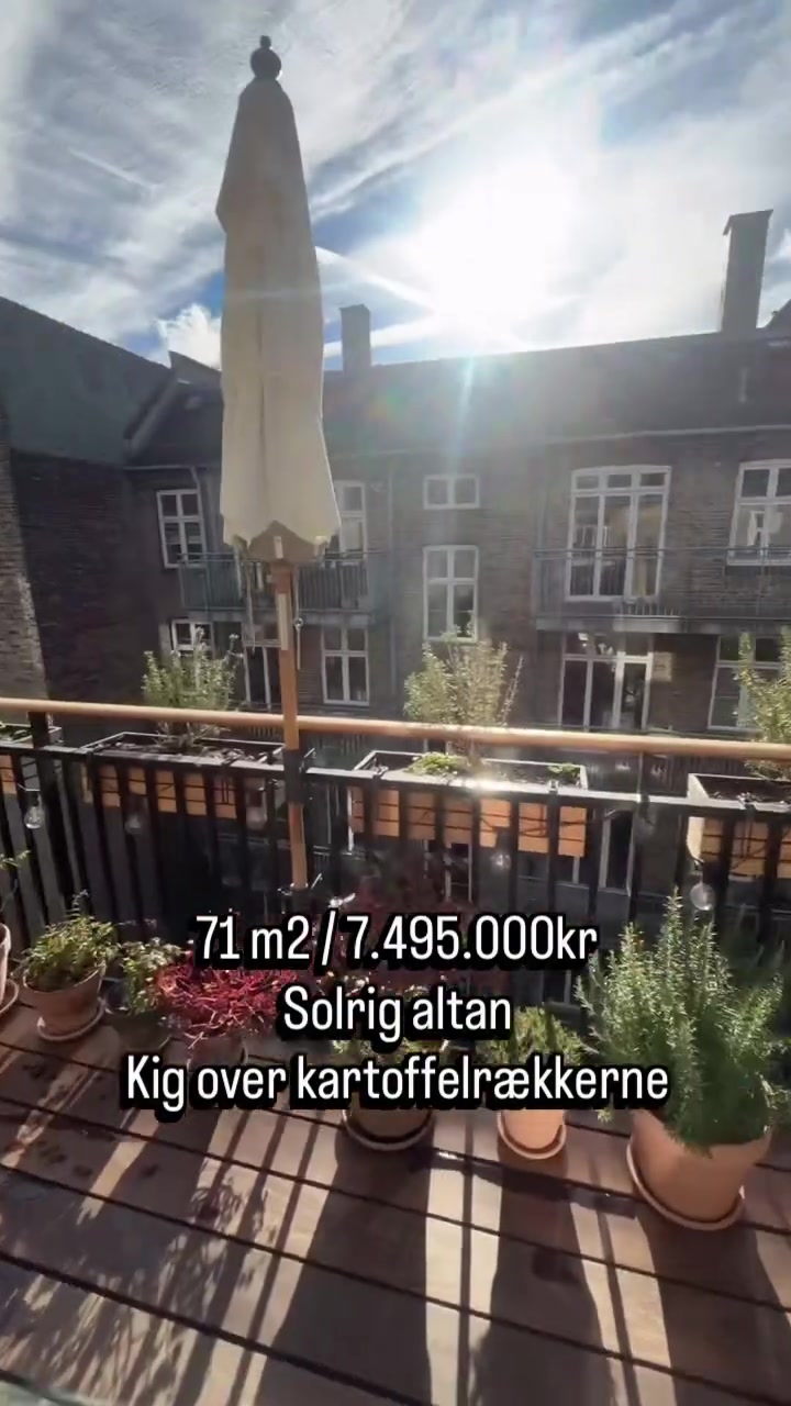 3-værelses bolig, 71 m² – Østerbro