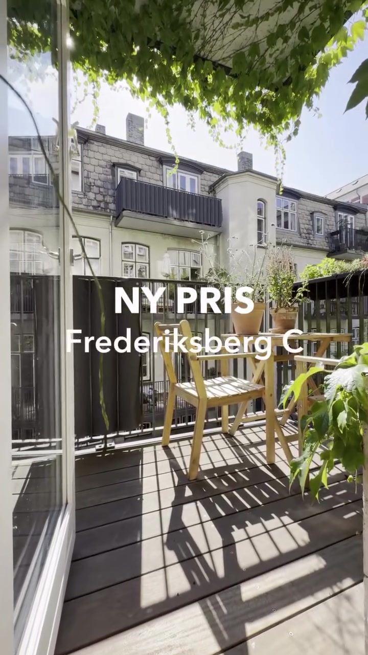 2-værelses bolig – Frederiksberg C
